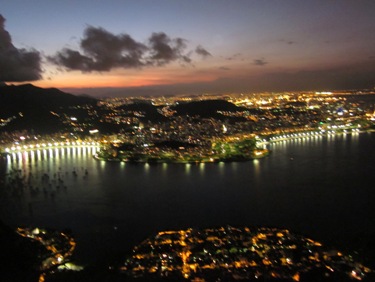 Rio de Janeiro Pictures Botafogo Beach Night